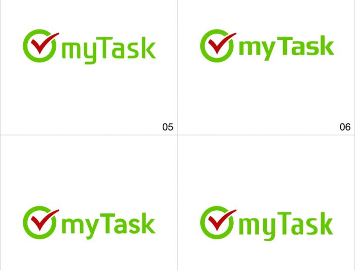 Доработка логотипа компании myTask - дизайнер axe-paradigma