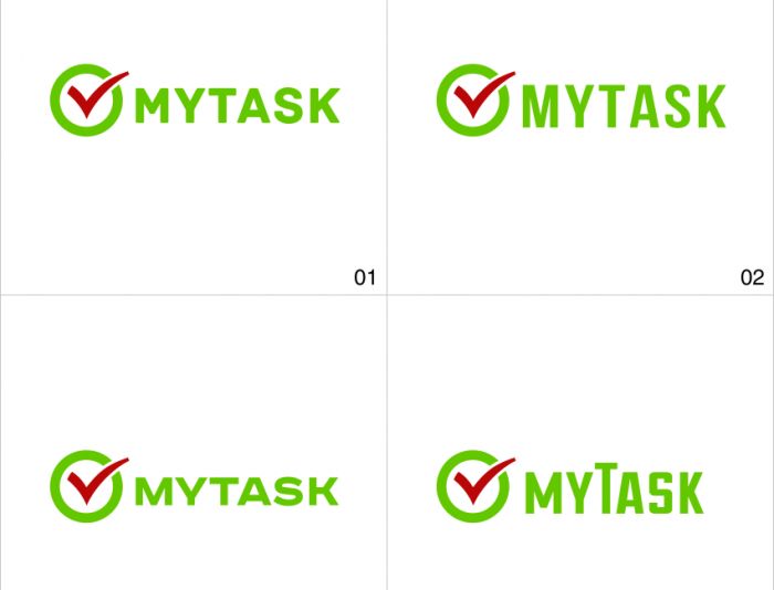 Доработка логотипа компании myTask - дизайнер axe-paradigma