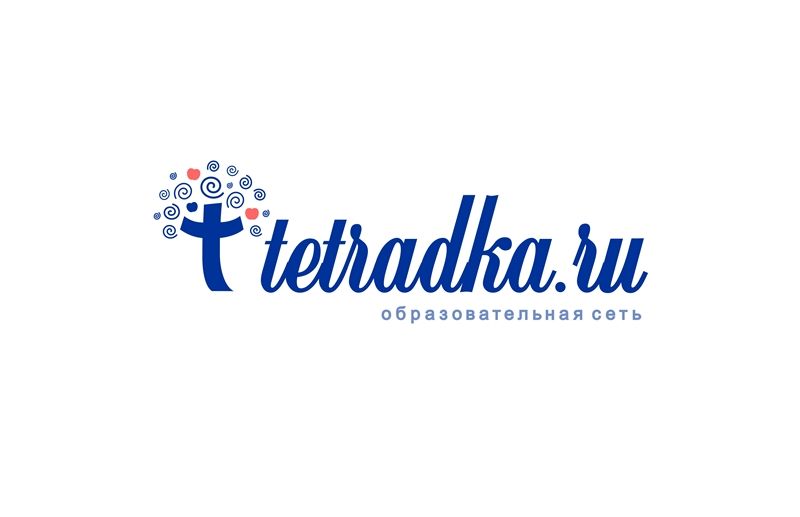 Логотип для образовательной сети tetradka.ru - дизайнер novayai