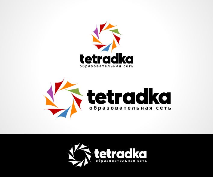 Логотип для образовательной сети tetradka.ru - дизайнер grotesk