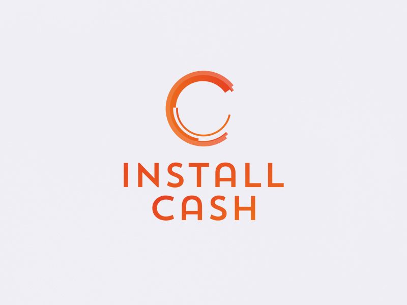 Логотип для партнерской программы InstallCash - дизайнер Zhe_ka