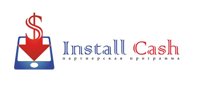 Логотип для партнерской программы InstallCash - дизайнер dikarev_design
