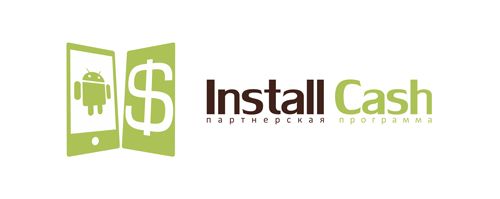 Логотип для партнерской программы InstallCash - дизайнер dikarev_design