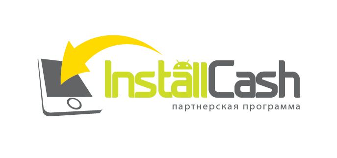 Логотип для партнерской программы InstallCash - дизайнер Luminosi