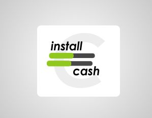 Логотип для партнерской программы InstallCash - дизайнер dsimonoff