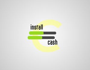 Логотип для партнерской программы InstallCash - дизайнер dsimonoff