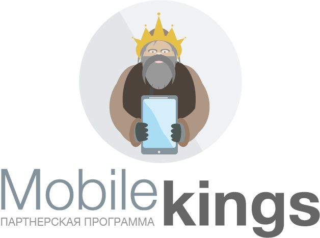 Логотип для партнерской программы MobileKings - дизайнер Pulkov