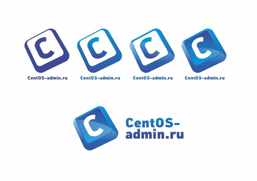 Логотип для компании Centos-admin.ru - дизайнер ponomarev66