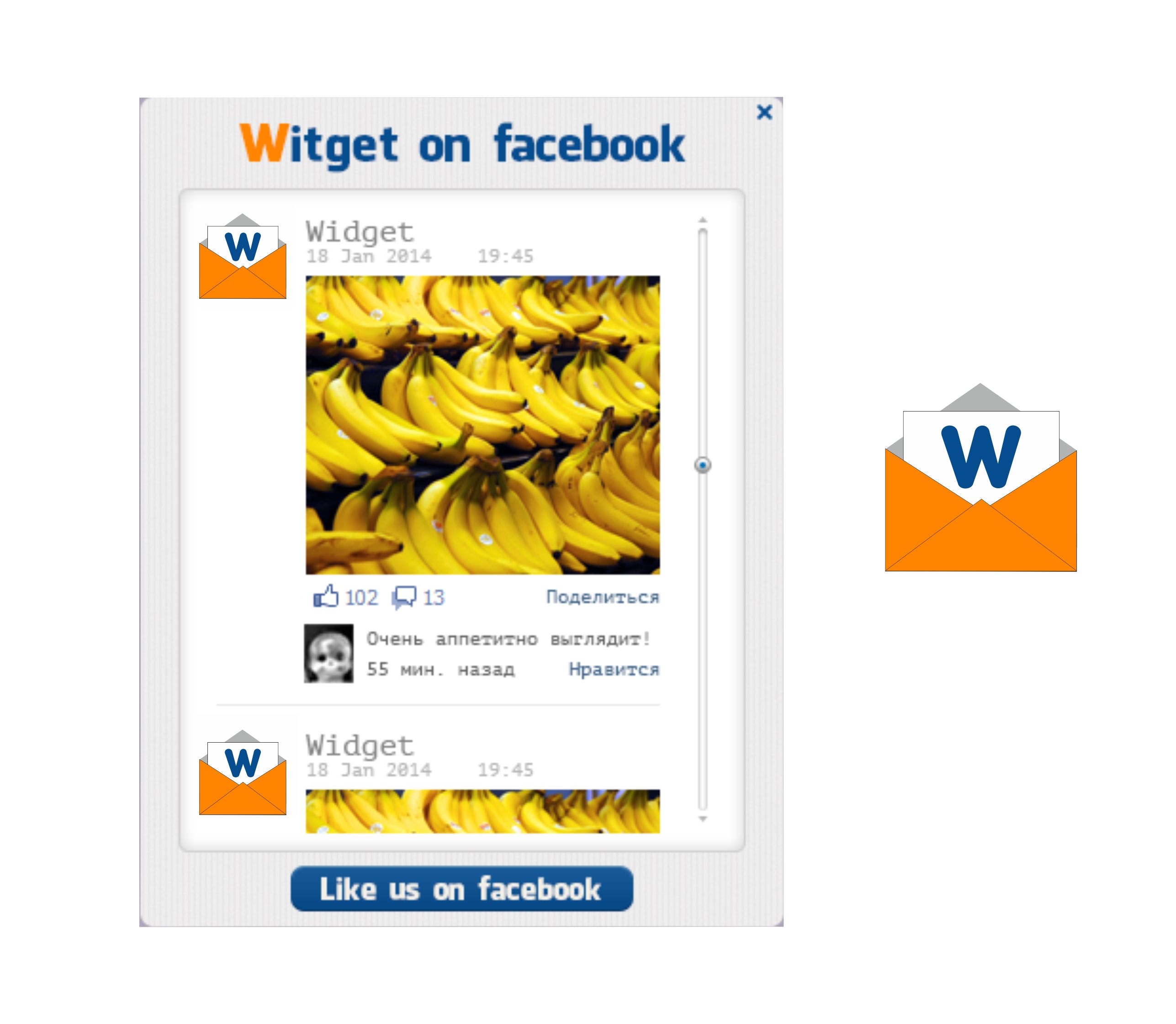 Witget.com - элементы брендирования Витжетов - дизайнер oksana123456