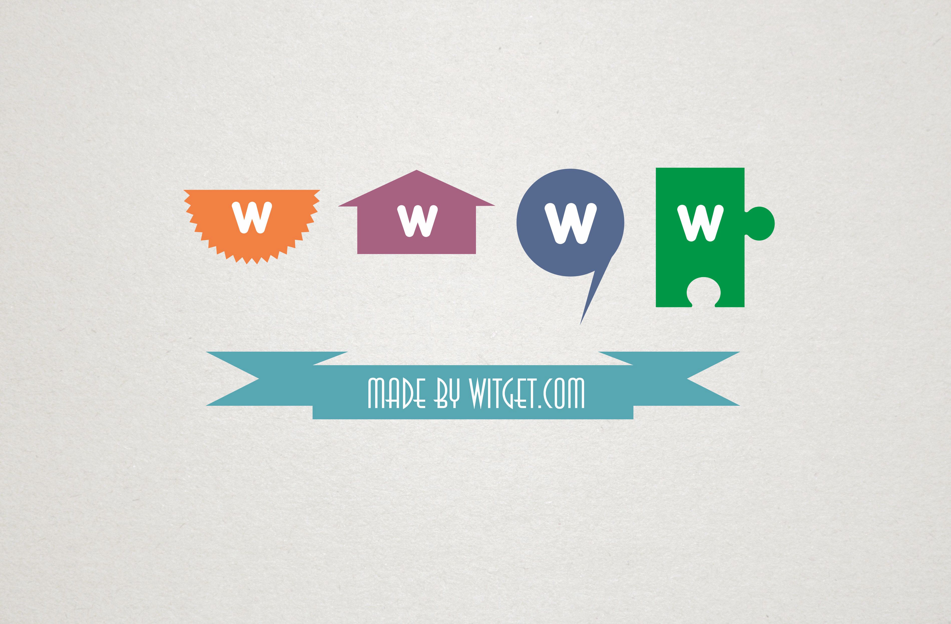 Witget.com - элементы брендирования Витжетов - дизайнер Ewgene