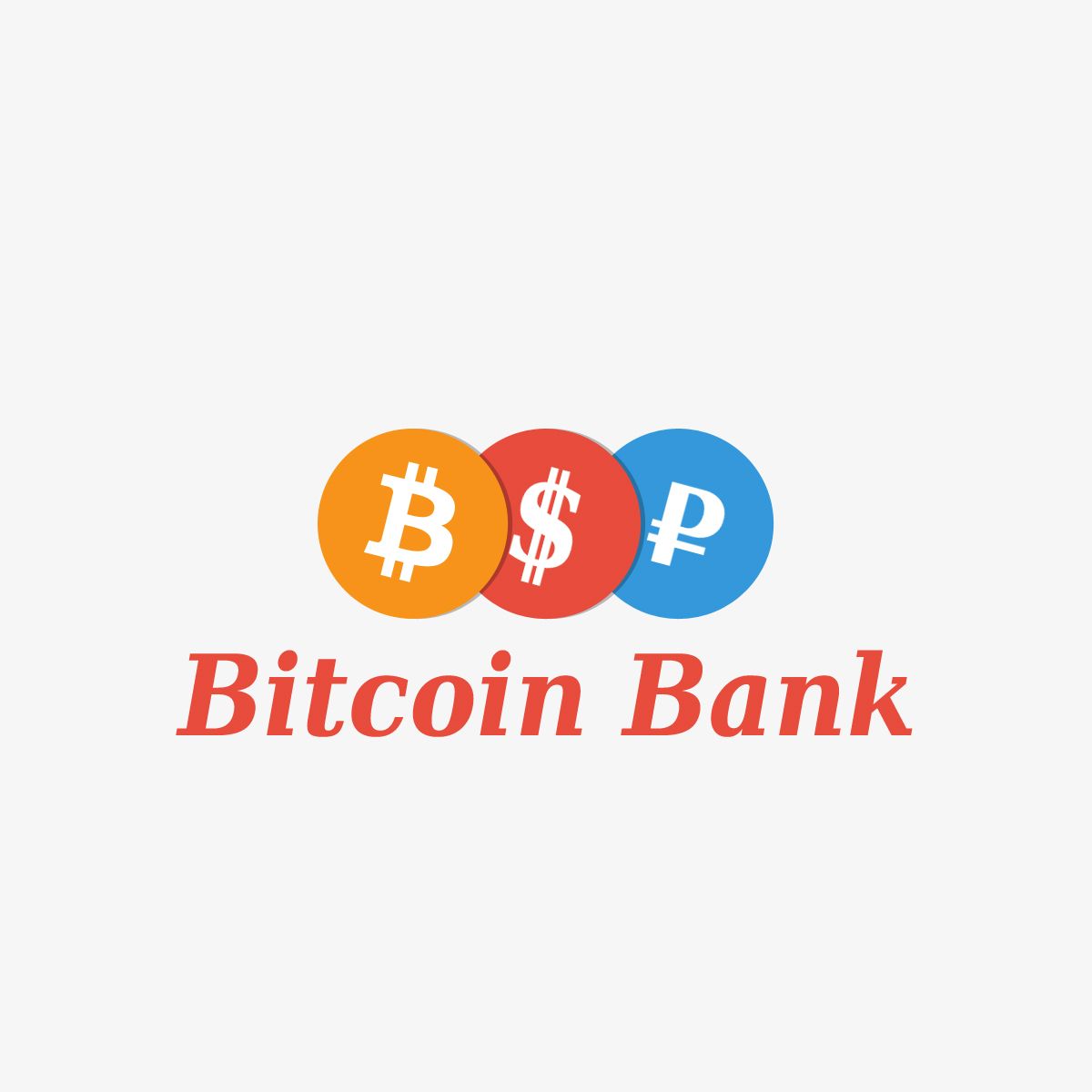BitcoinBank - Логотип - дизайнер Mio-