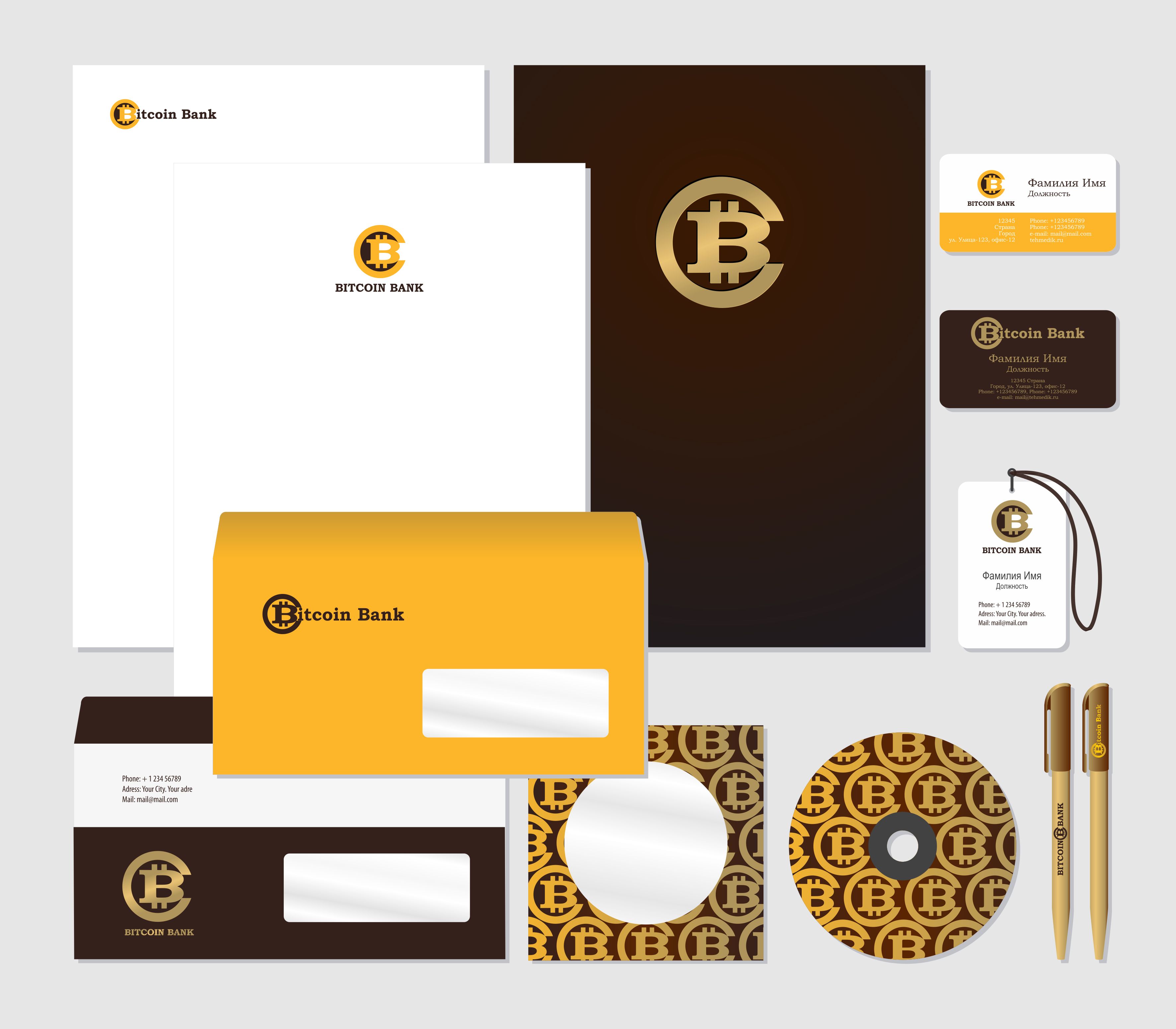 BitcoinBank - Логотип - дизайнер bor23