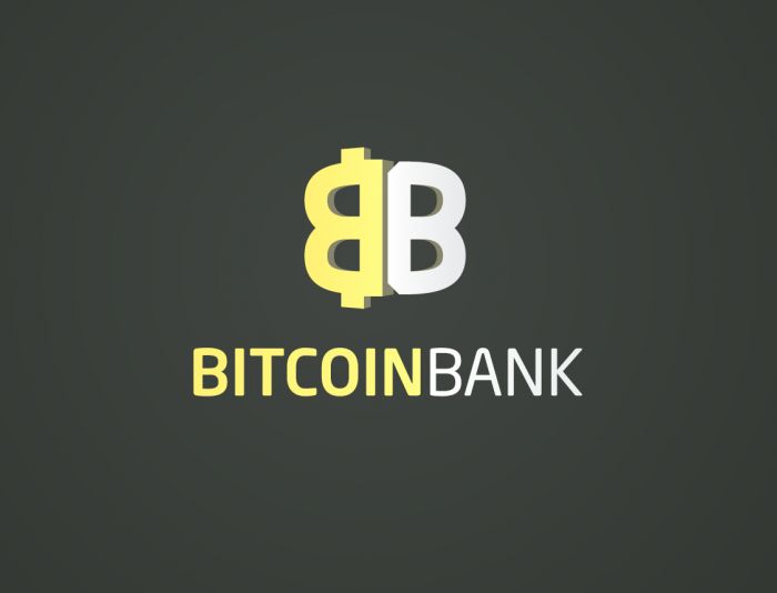 BitcoinBank - Логотип - дизайнер e5en