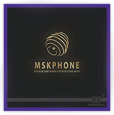 Логотип для MSKPHONE - дизайнер TEFI
