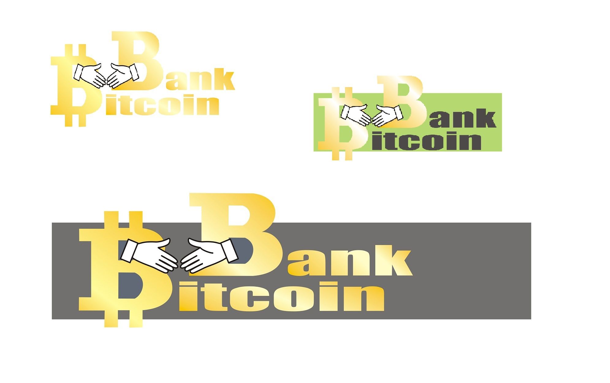 BitcoinBank - Логотип - дизайнер Grim
