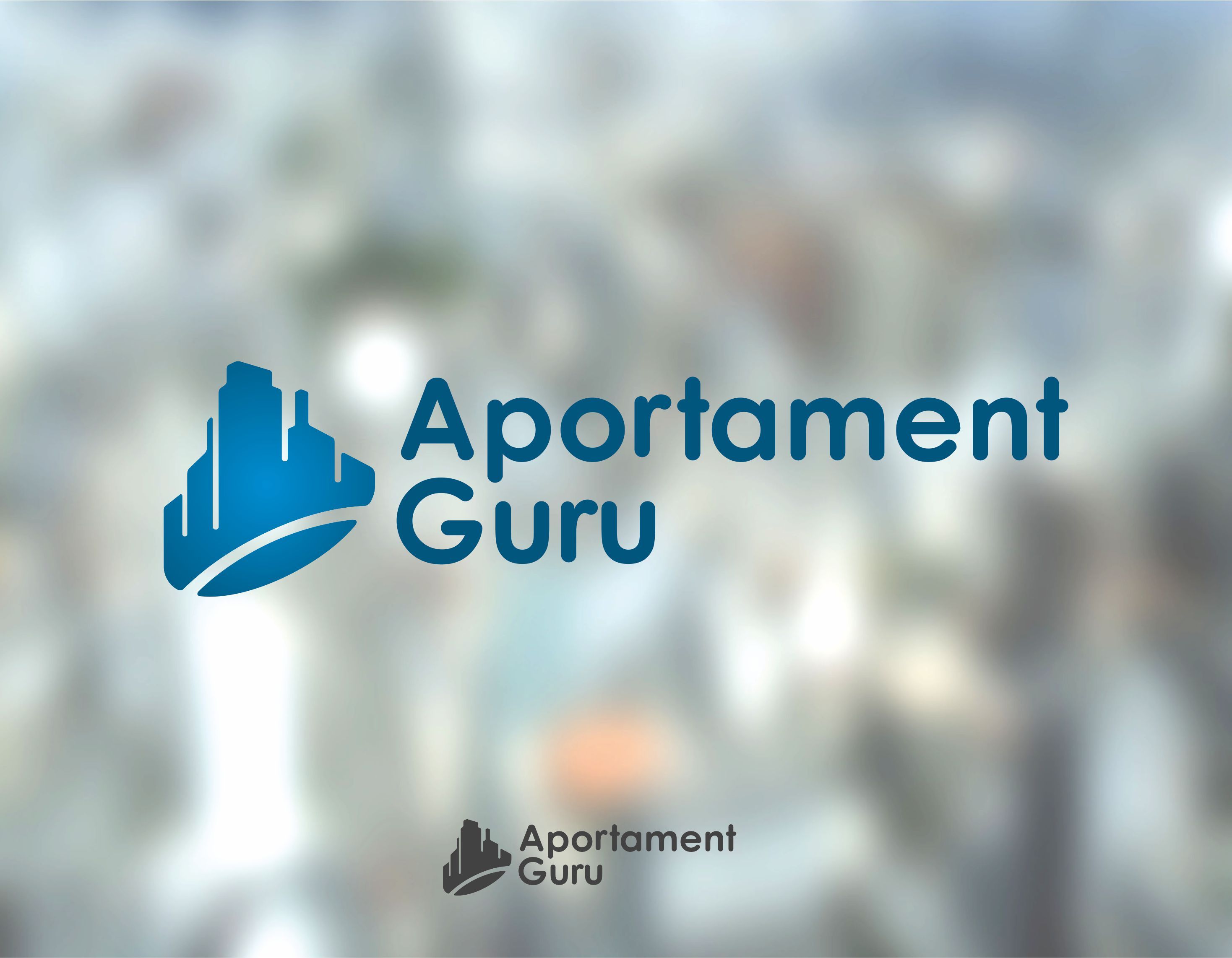 Дизайн логотипа сайта apartment guru - дизайнер AAKuznetcov
