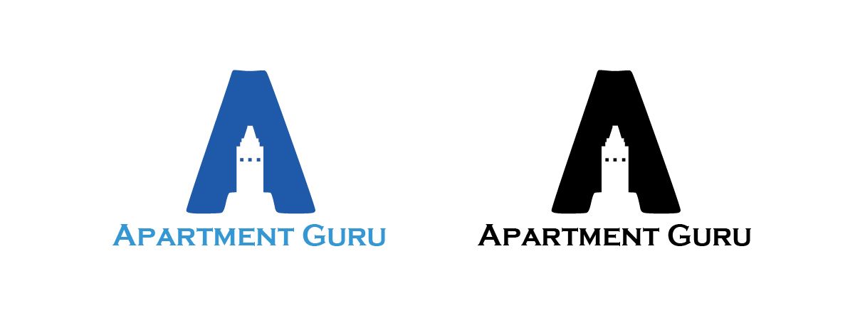 Дизайн логотипа сайта apartment guru - дизайнер DynamicMotion