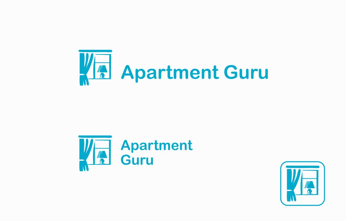 Дизайн логотипа сайта apartment guru - дизайнер hpya