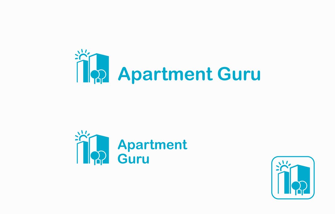 Дизайн логотипа сайта apartment guru - дизайнер hpya