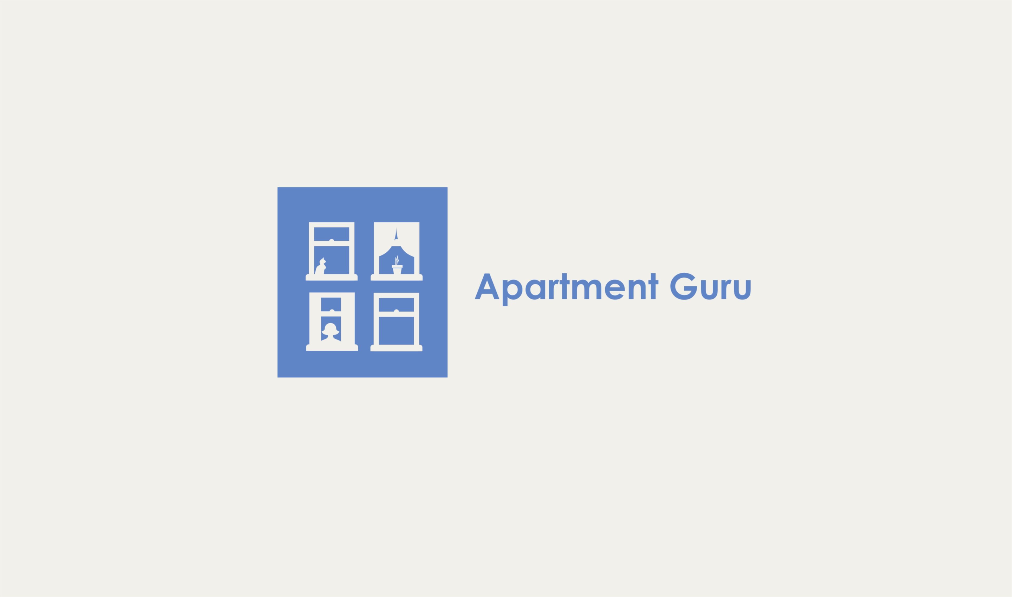 Дизайн логотипа сайта apartment guru - дизайнер give_5