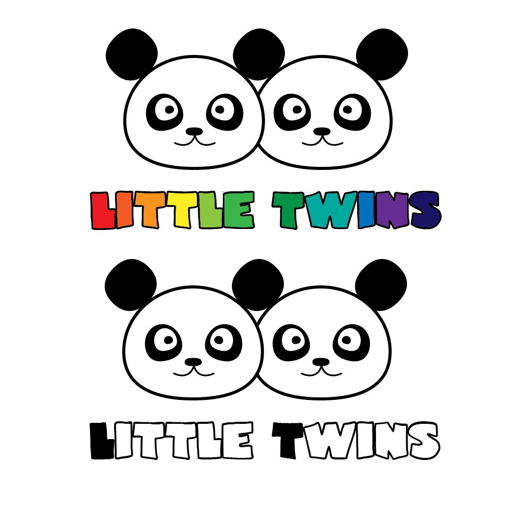 Логотип детского интернет-магазина для двойняшек - дизайнер kim_ev