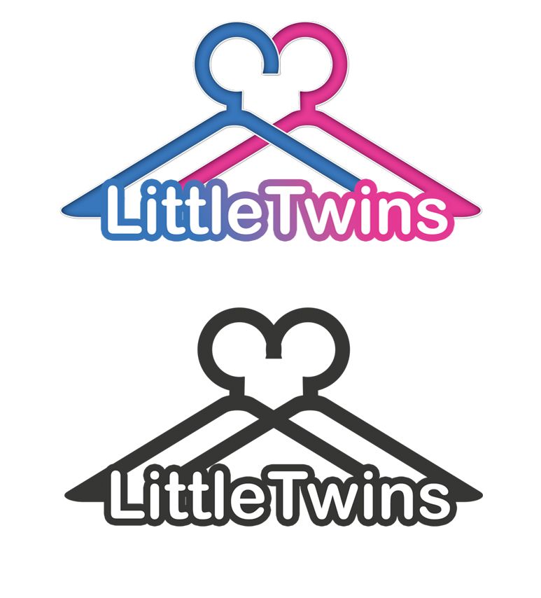 Логотип детского интернет-магазина для двойняшек - дизайнер MabidaMagz