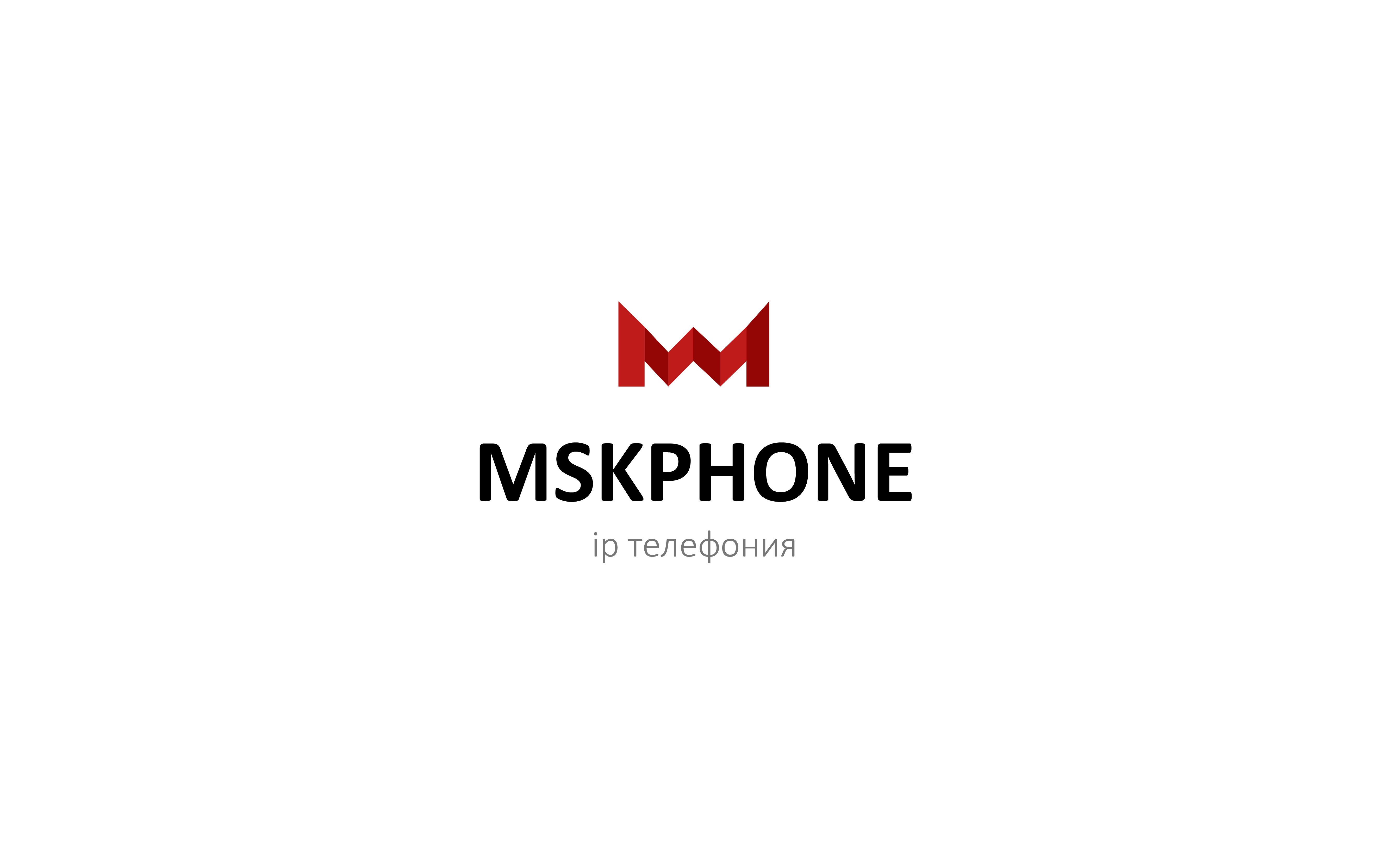 Логотип для MSKPHONE - дизайнер this_optimism