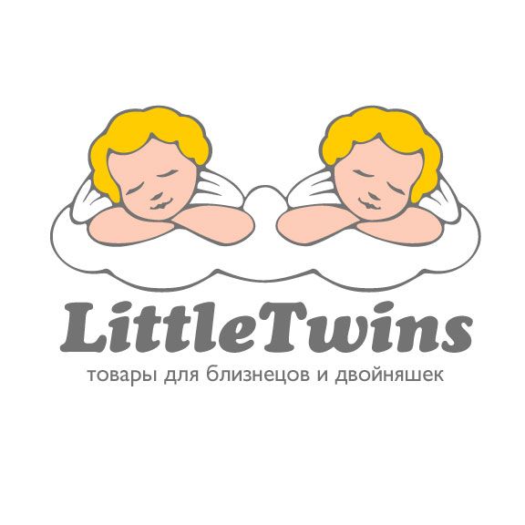 Логотип детского интернет-магазина для двойняшек - дизайнер zhutol