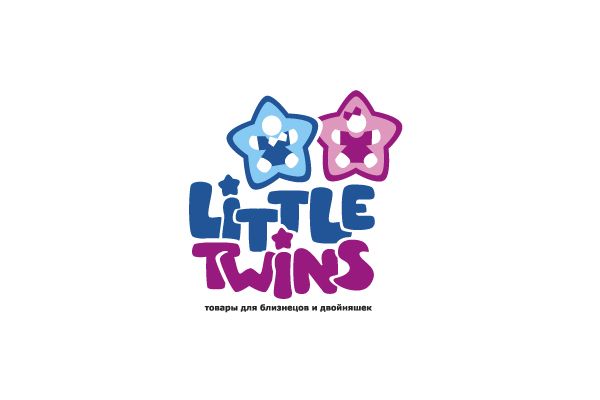Логотип детского интернет-магазина для двойняшек - дизайнер oksygen