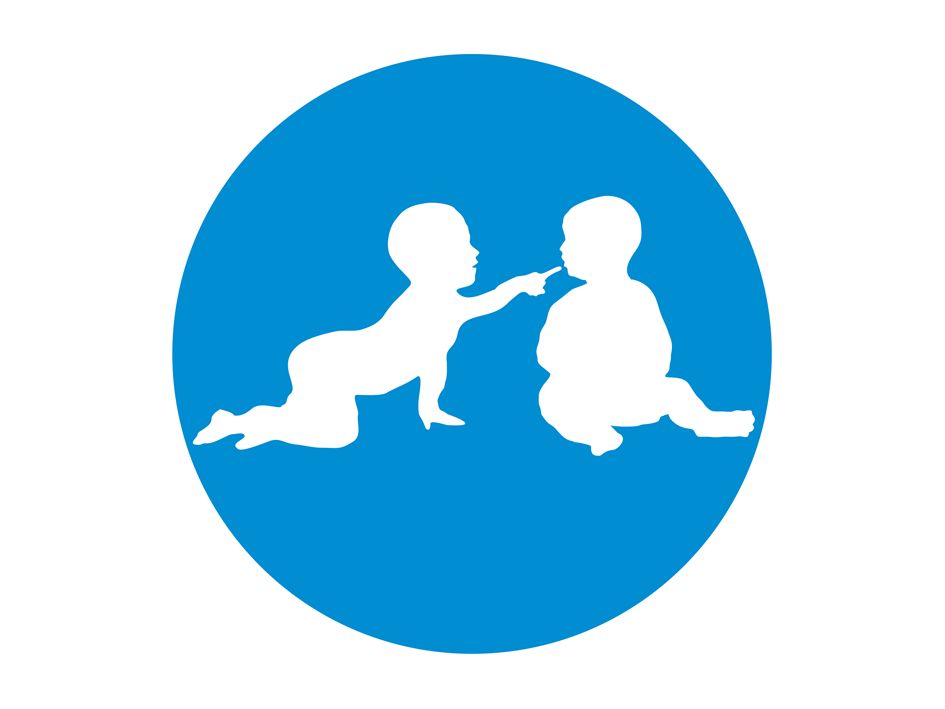 Логотип детского интернет-магазина для двойняшек - дизайнер SpringInside