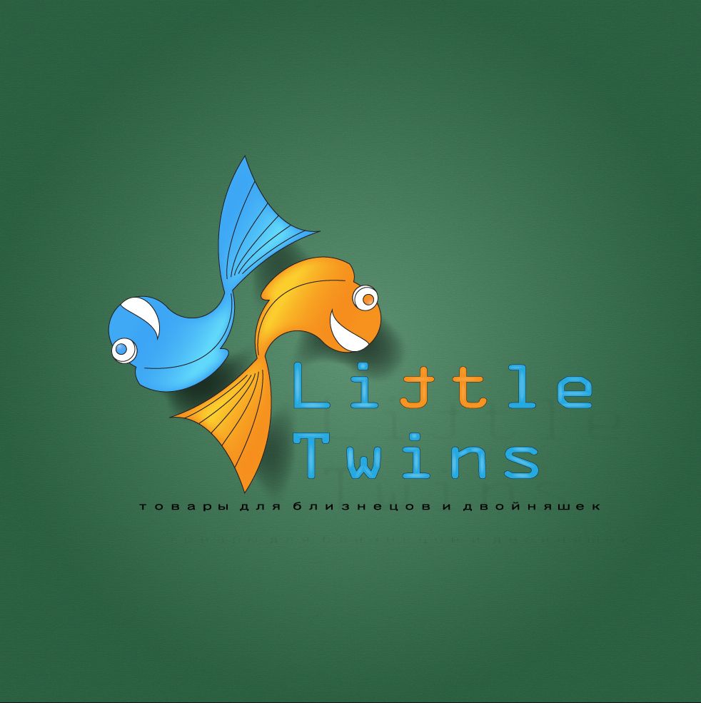 Логотип детского интернет-магазина для двойняшек - дизайнер gena_gordienko