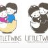 Логотип детского интернет-магазина для двойняшек - дизайнер dimakomar2012