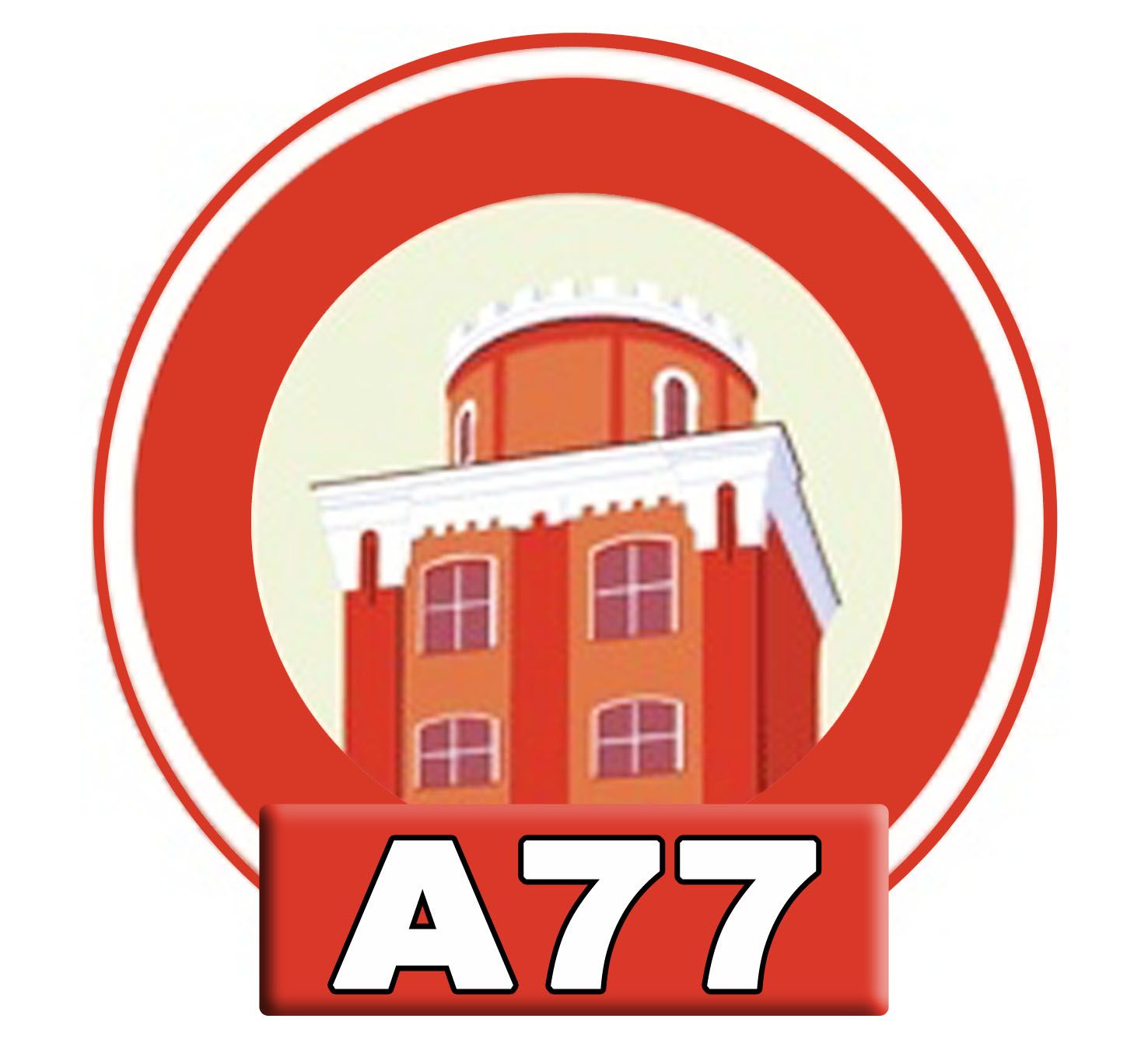 Лого для сайта по коммерческой недвижимости A77.RU - дизайнер aix23