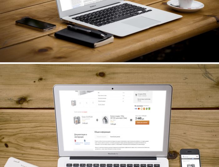 Дизайн продуктовой страницы интернет-магазина - дизайнер nuwman
