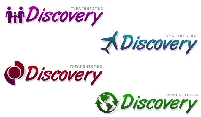 Логотип и фирм стиль для турагентства Discovery - дизайнер Flaha