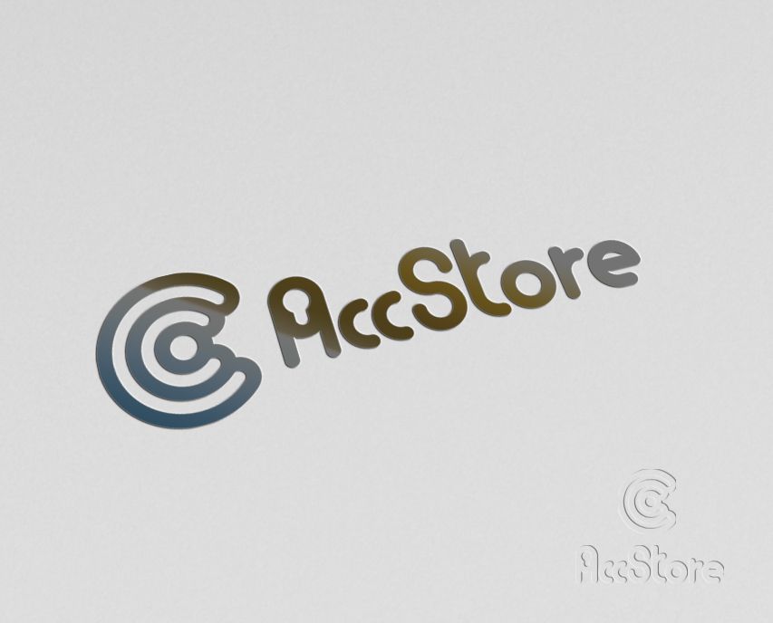Логотип для магазина аккаунтов - дизайнер smithy-style