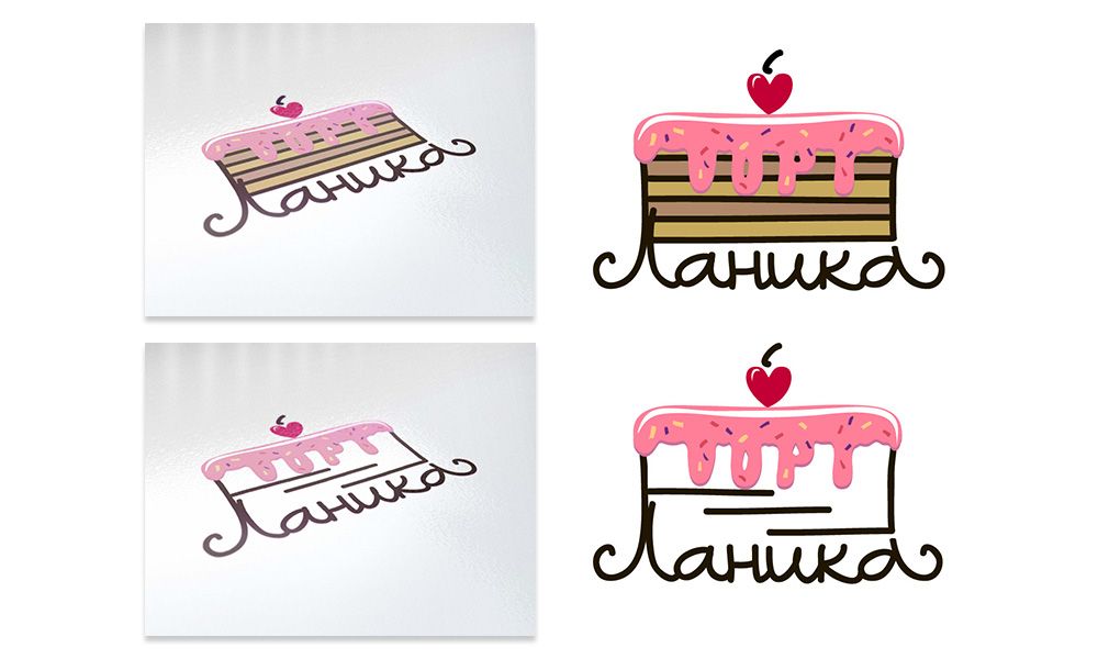 Лого ИМ тортов,пирожных и печенья ручной работы - дизайнер Mellyzzz