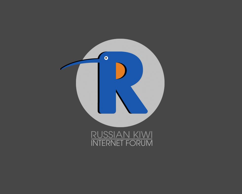 Логотип форума русских эмигрантов в Новой Зеландии - дизайнер SendereS