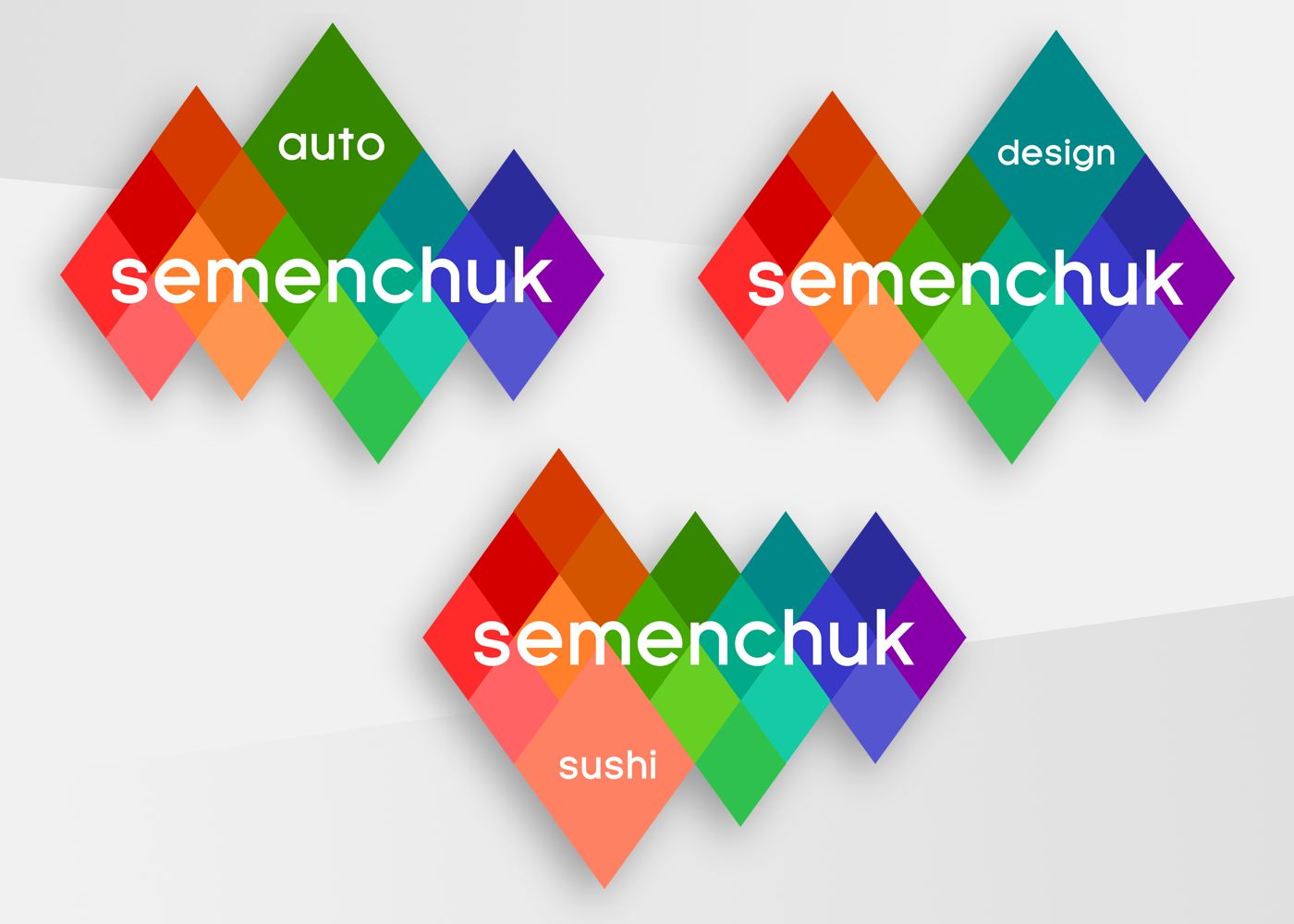 Логотип группы компаний SEMENCHUK - дизайнер CyberGeek