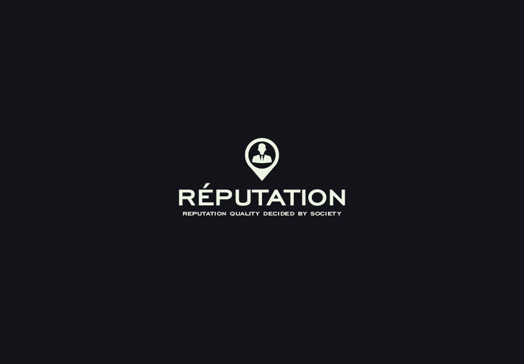 Логотип, визитка и шаблон презентации Reputation - дизайнер GraWorks