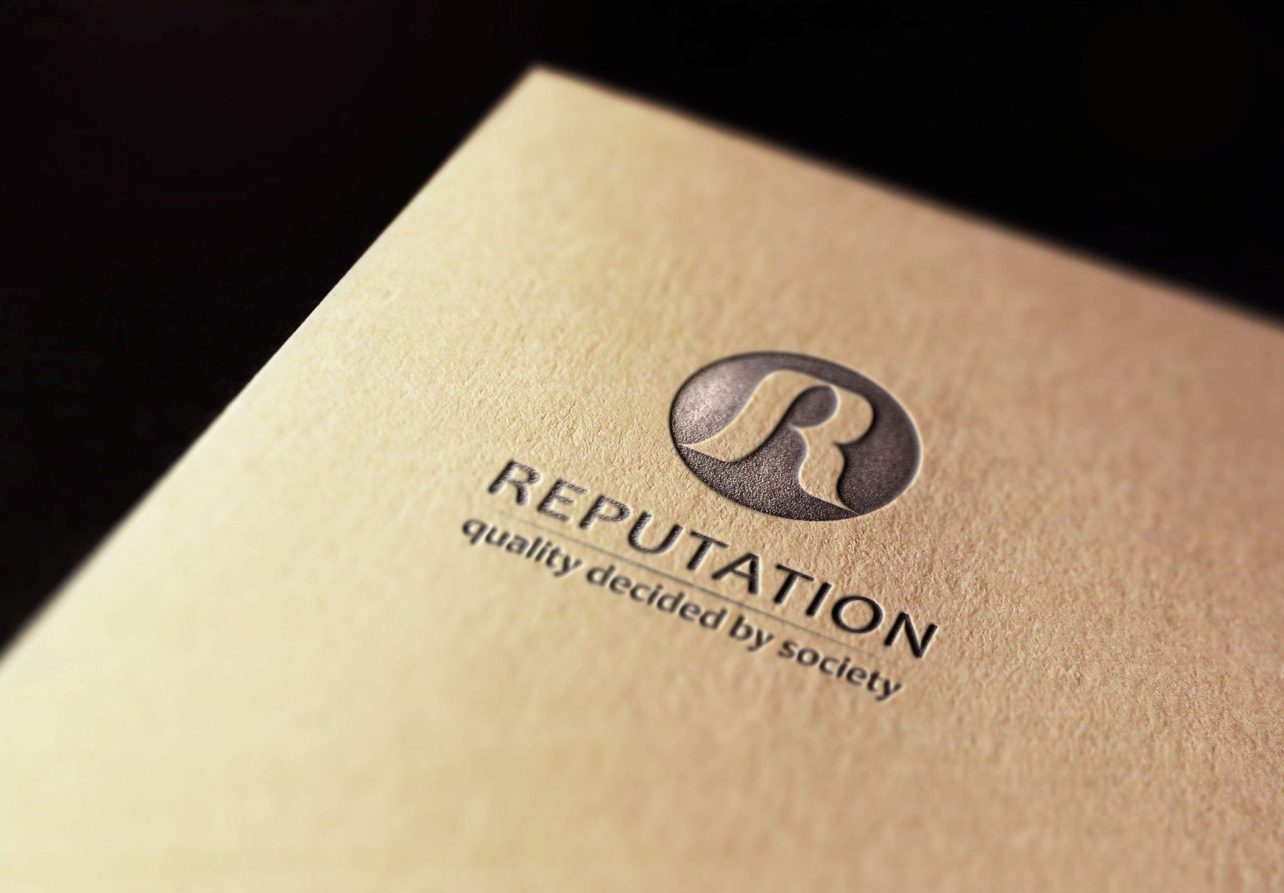 Логотип, визитка и шаблон презентации Reputation - дизайнер yuldashbaev