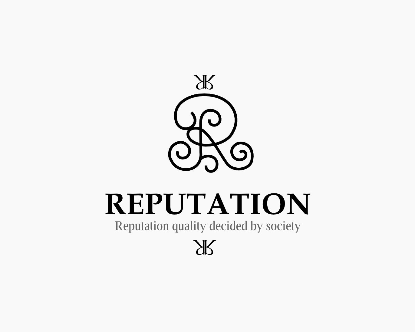 Логотип, визитка и шаблон презентации Reputation - дизайнер Evgenij