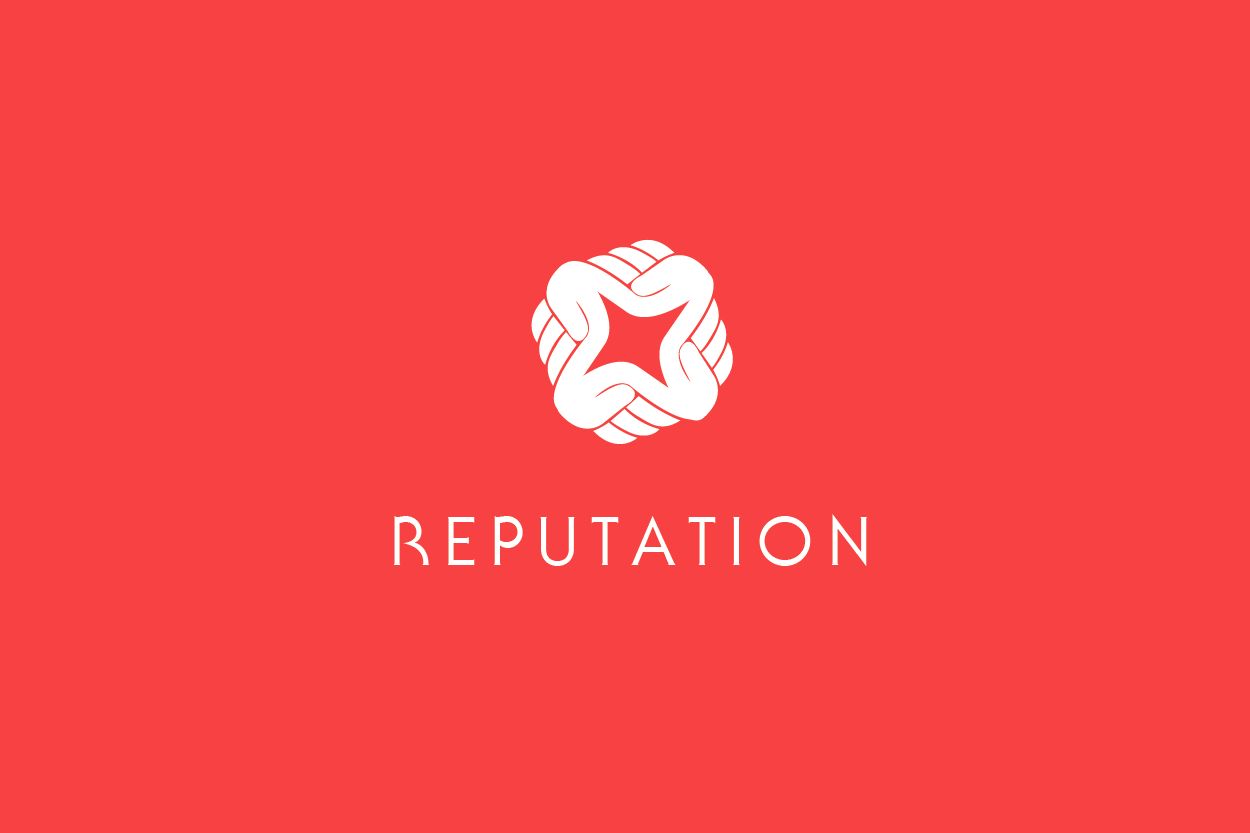 Логотип, визитка и шаблон презентации Reputation - дизайнер zet333