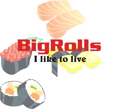 логотип для BigRolls - дизайнер ViTaL1988