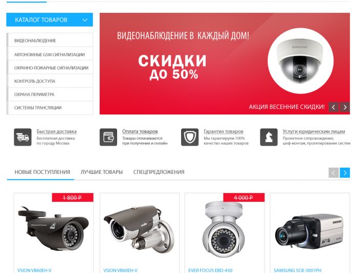 Дизайн интернет-магазина\сайта citi-sec.ru - дизайнер Lelik_V