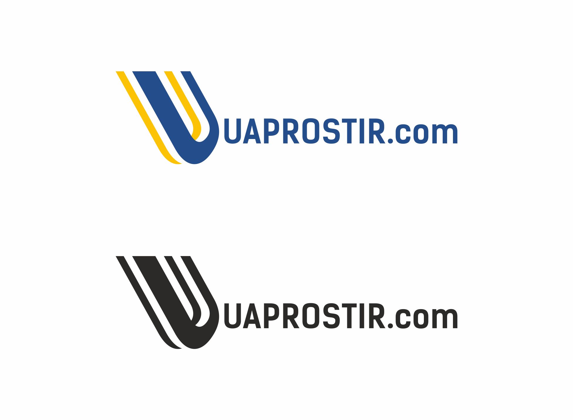 Логотип для UAProstir - дизайнер VictorBazine