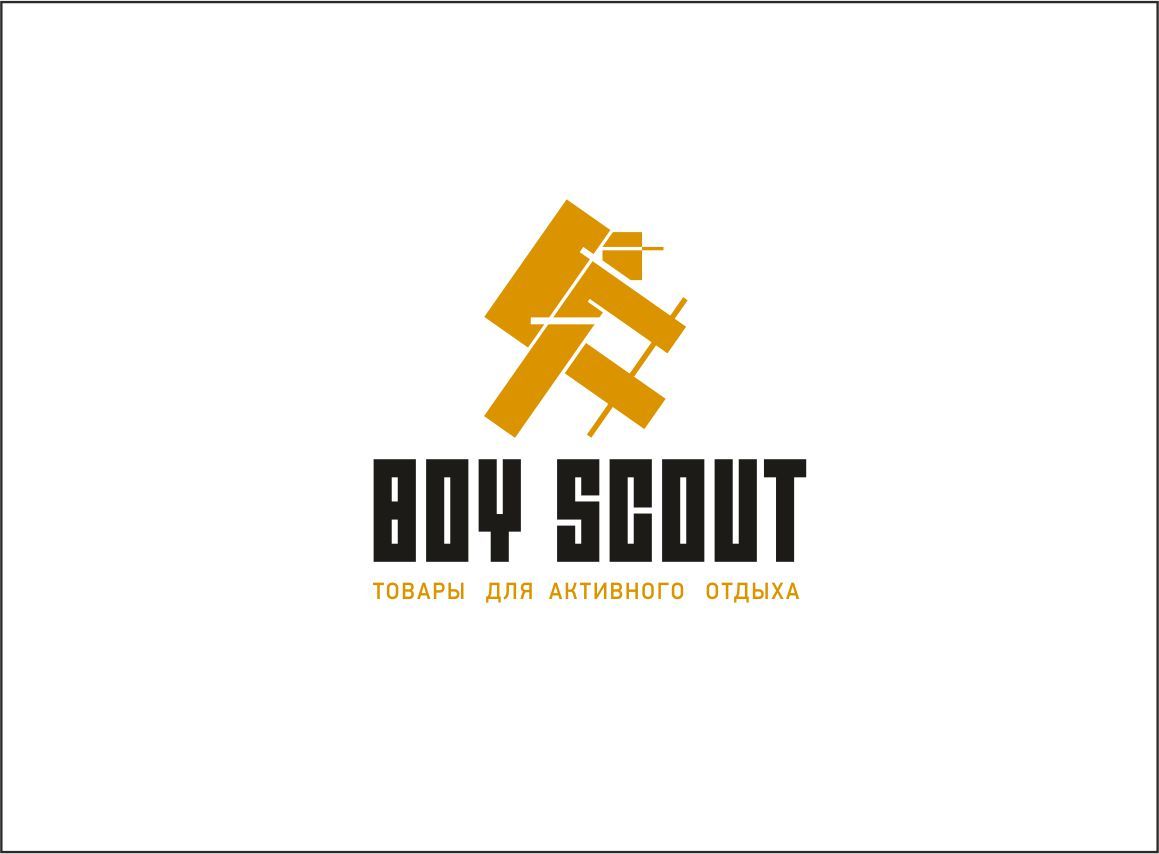 Логотип для сайта интернет-магазина BOY SCOUT - дизайнер GAMAIUN