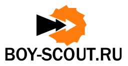 Логотип для сайта интернет-магазина BOY SCOUT - дизайнер alena26