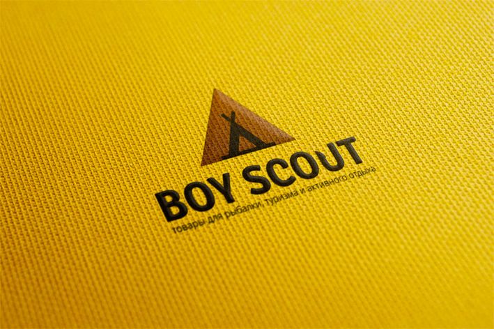 Логотип для сайта интернет-магазина BOY SCOUT - дизайнер zeart