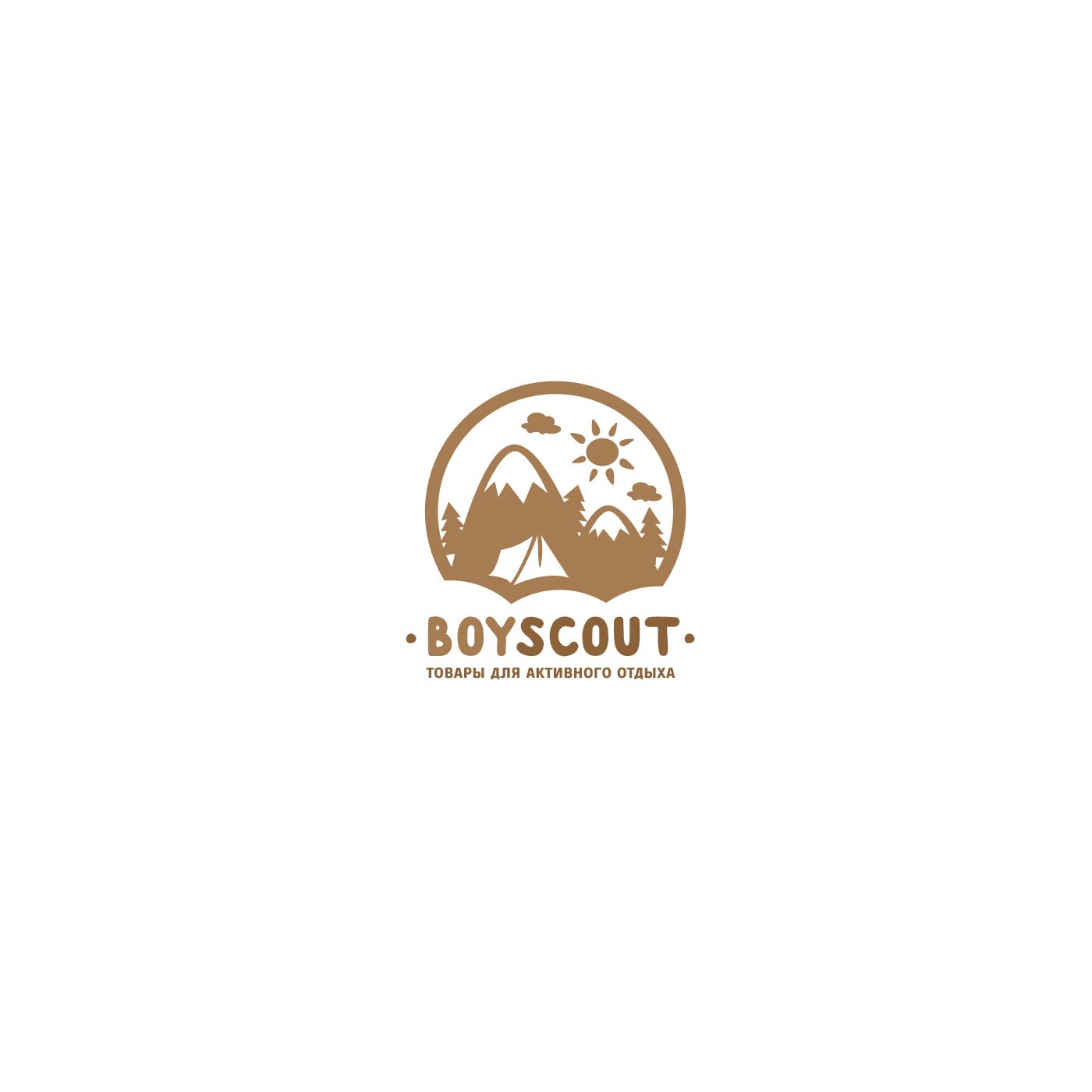 Логотип для сайта интернет-магазина BOY SCOUT - дизайнер benks